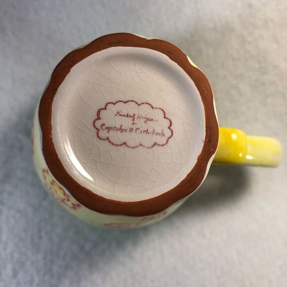 Kimberly Hodges cupcakes and cartwheels covered mug - Picture 7 of 8